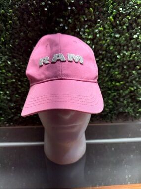 RAM Embellished Pink Baseball Cap